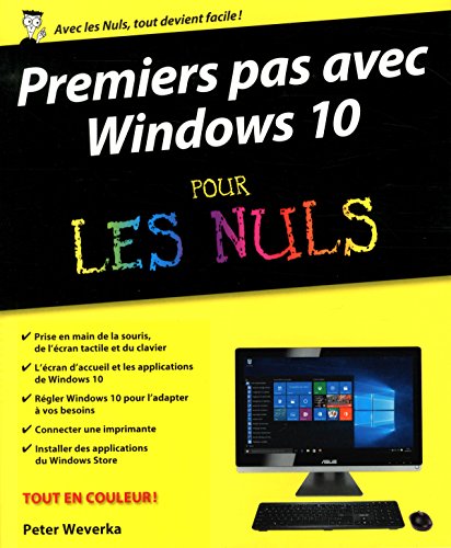 Beispielbild fr Premiers pas avec Windows 10 pour les Nuls zum Verkauf von Ammareal