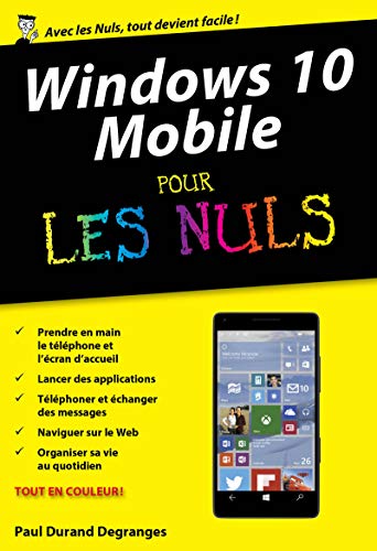 Beispielbild fr Windows 10 Mobile poche pour les Nuls zum Verkauf von medimops