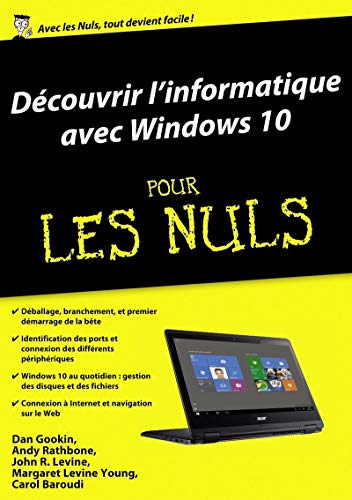 Stock image for Dcouvrir l'informatique avec Windows 10, mgapoche pour les Nuls for sale by Ammareal