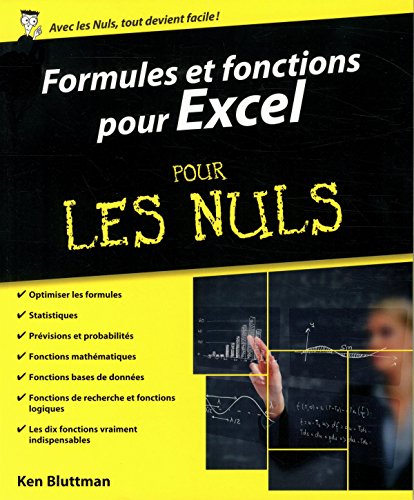 Beispielbild fr Formules et fonctions pour Excel pour les nulsVersions 2010, 2013 et 2016 zum Verkauf von Gallix