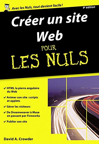 Beispielbild fr Crer un Site Web pour les Nuls poche, 9e zum Verkauf von medimops