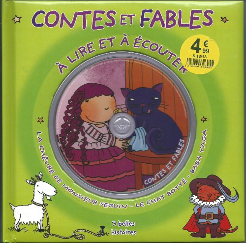Beispielbild fr Contes Et Fables A Lire Et A Ecouter 3 Belles Histoires zum Verkauf von RECYCLIVRE