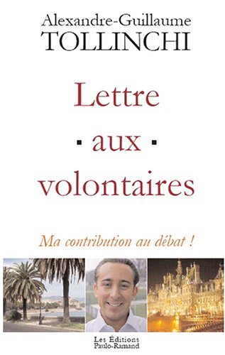 LETTRE AUX VOLONTAIRES