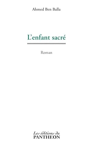 9782754705899: L'enfant sacr