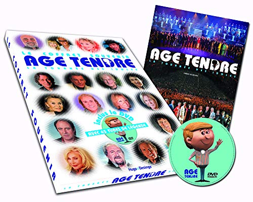 Stock image for Le coffret souvenir Age tendre La tourne des idoles - DVD inclus for sale by Ammareal