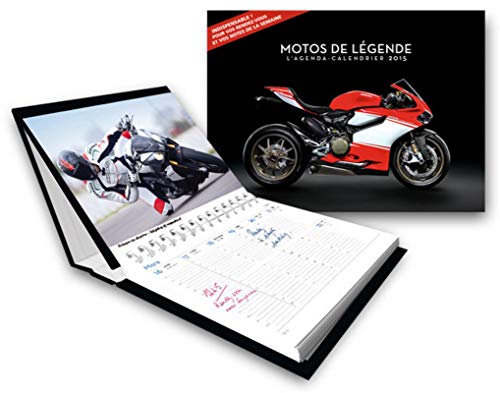 9782755615449: L'Agenda-Calendrier Motos de lgende 2015