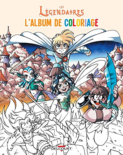 Beispielbild fr Les Lgendaires - Album de coloriage 02 zum Verkauf von medimops