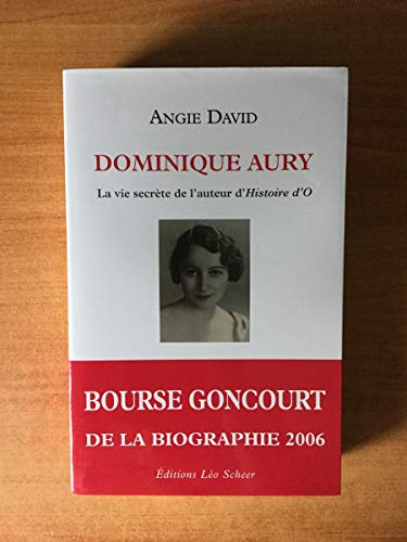 Beispielbild fr Dominique Aury zum Verkauf von librairie le Parnasse