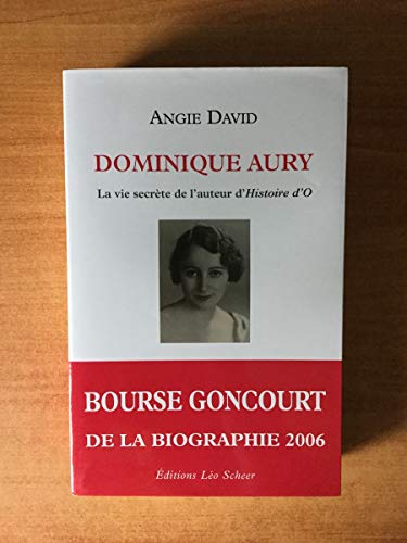 Stock image for Dominique Aury for sale by Librairie de l'Avenue - Henri  Veyrier