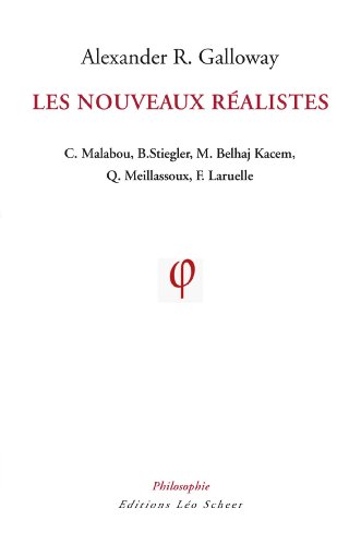 Stock image for LES NOUVEAUX REALISTES.PHILOSOPHIE ET POSTFORDISME. MALABOU. STIEGLER. BELHAJ KACEM. MEILLASSOUX. LARUELLE for sale by VILLEGAS