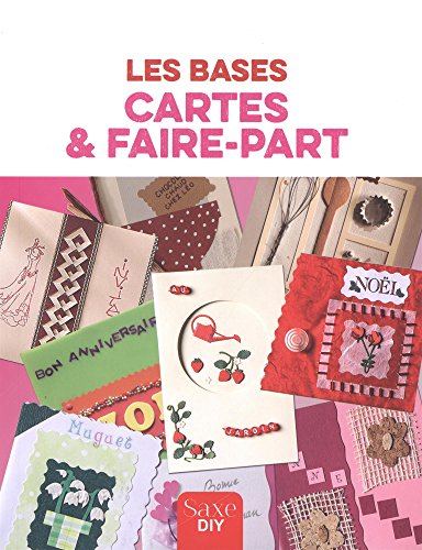 Beispielbild fr Les bases cartes & faire-part zum Verkauf von medimops