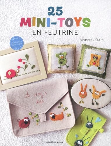 Beispielbild fr 25 mini-toys en feutrine zum Verkauf von Gallix