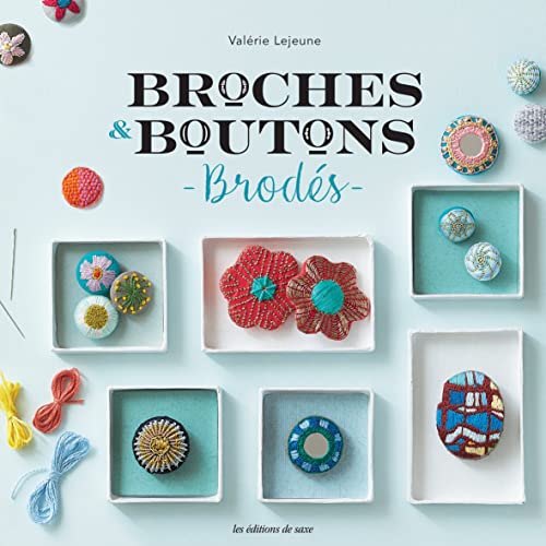 9782756536545: Broches & boutons brods