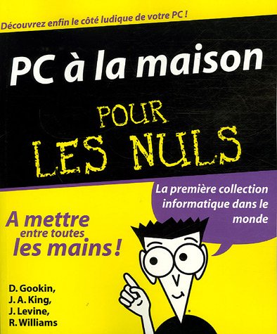 Beispielbild fr PC  la maison pour les Nuls zum Verkauf von Ammareal