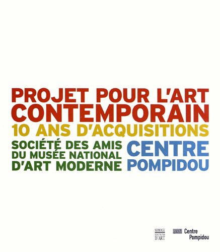 Stock image for Projet pour l'art contemporain for sale by Ammareal