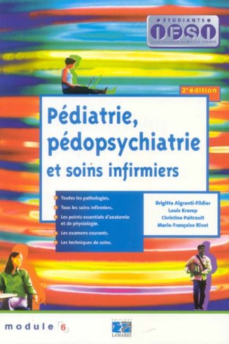 Beispielbild fr Pdiatrie, pdopsychiatrie et soins infirmiers zum Verkauf von Ammareal