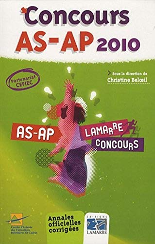 Beispielbild fr Concours AS-AP 2010 zum Verkauf von Buchpark