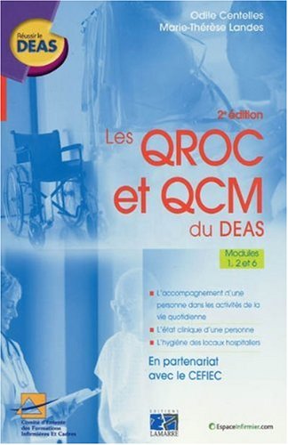 Beispielbild fr Les QROC et QCM du DEAS: Modules 1, 2 et 6 zum Verkauf von Ammareal