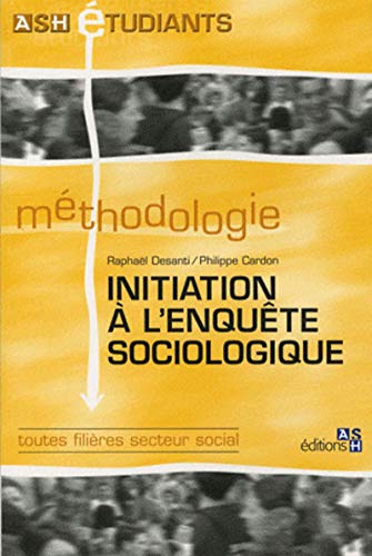 Beispielbild fr L'initiation  l'enqute sociologique zum Verkauf von medimops