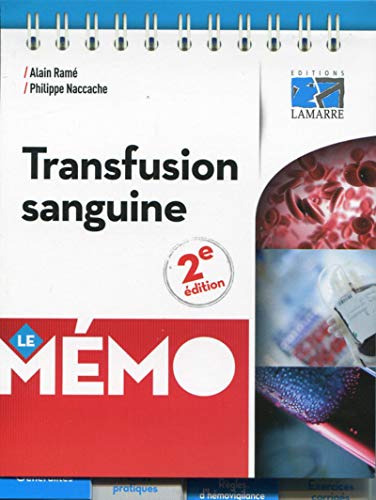Stock image for Transfusion sanguine : Le mmo for sale by Ammareal