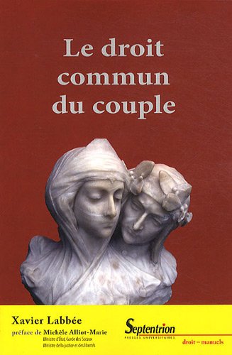 Imagen de archivo de Le droit commun du couple a la venta por medimops