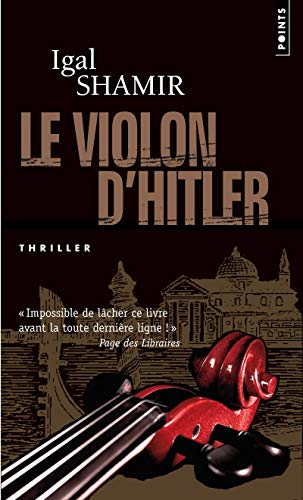 Beispielbild fr Le Violon d'Hitler [Pocket Book] Shamir, Igal zum Verkauf von LIVREAUTRESORSAS