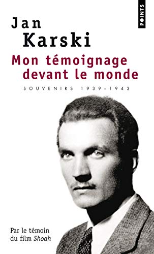 Beispielbild fr Mon tmoignage devant le monde. Souvenirs 1939-1943 zum Verkauf von Ammareal