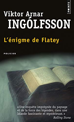 Beispielbild fr L'nigme De Flatey zum Verkauf von RECYCLIVRE