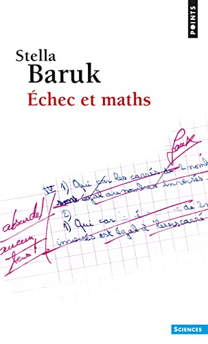 Stock image for Echec Et Maths for sale by RECYCLIVRE