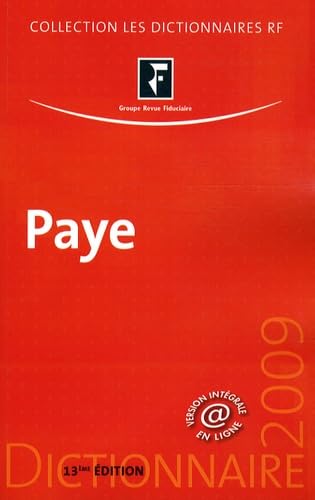 Stock image for Paye for sale by Ammareal