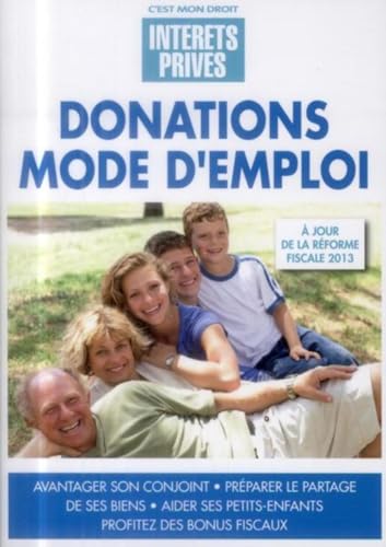 Stock image for Donations mode d'emploi for sale by Ammareal