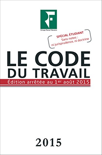 Stock image for le code du travail (dition 2015) for sale by Chapitre.com : livres et presse ancienne