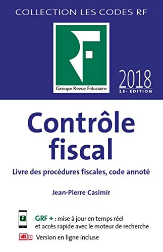 9782757906354: CONTROLE FISCAL 2018: LIVRE DES PROCEDURES FISCALES CODE ANNOTE