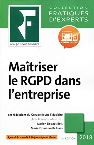Stock image for Matriser le Rgpd Dans l Entreprise for sale by Revaluation Books