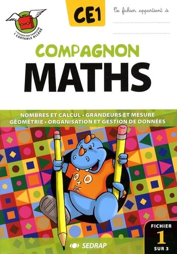 Stock image for Compagnon Maths CE1 CE1 (Le lot de 3 fichiers) for sale by Ammareal