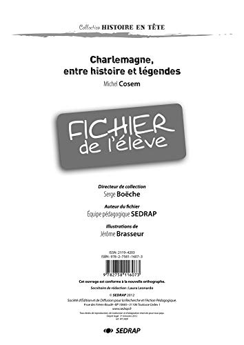 9782758116073: charlemagne, histoire et legendes - fichier