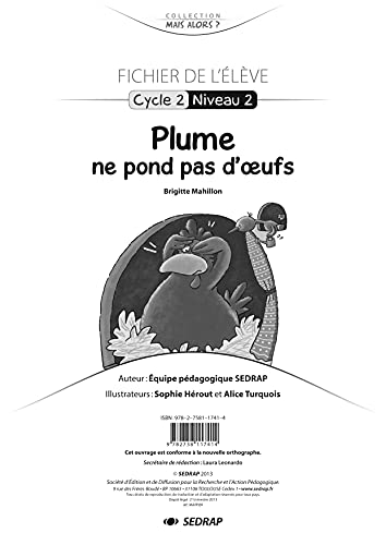 9782758117414: PLUME NE POND PAS D'OEUFS - FICHIER CP