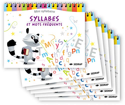 9782758117650: Syllabes et mots frequents - mini-syllabaire - lot de 6