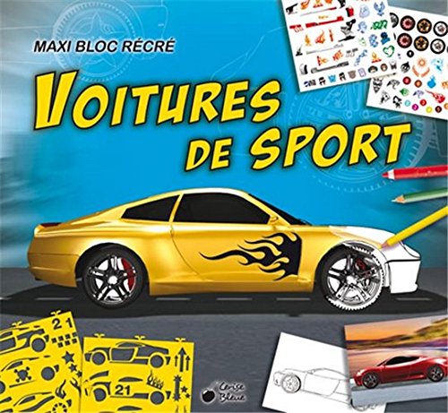 9782758309512: Voitures de sport: Maxi bloc rcr