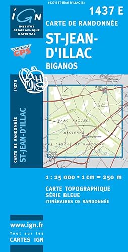 9782758500629: St-Jean-d'Illac / Biganos gps (1437E) (Srie Bleue)