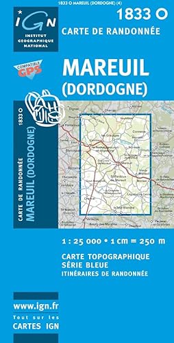 Imagen de archivo de Mareuil (Dordogne) GPS: Ign1833o a la venta por EPICERIE CULTURELLE