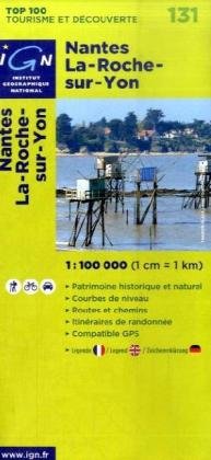 Imagen de archivo de Nantes / La-Roche-sur-Yon: IGN.V131 a la venta por WorldofBooks