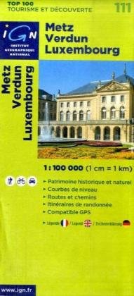 Beispielbild fr Metz / Verdun / Luxembourg: IGN.V111 zum Verkauf von WorldofBooks
