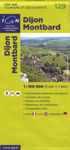 9782758515227: Dijon/Montbard: IGN.V129