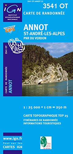 9782758522812: Annot / St-Andre les Alpes / Parc Naturel Regional du Verdon (2012)