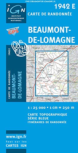 9782758525325: Beaumont-de-Lomagne: IGN1942E