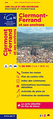 9782758526582: Clermont-Ferrand and Surroundings (2012) (Une ville et ses environs)