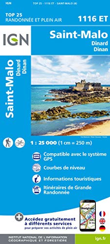 9782758534969: St-Malo / Dinard.Dinan (1116ET) (TOP 25)
