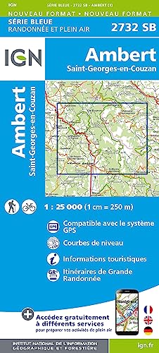 9782758539643: Ambert / St-Georges-en-Couzan (2732) (Srie Bleue)