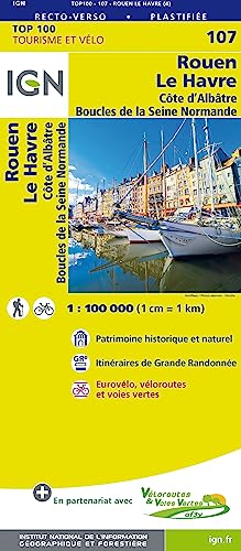 Beispielbild fr IGN 1 : 100 000 Rouen - Le Havre zum Verkauf von Blackwell's
